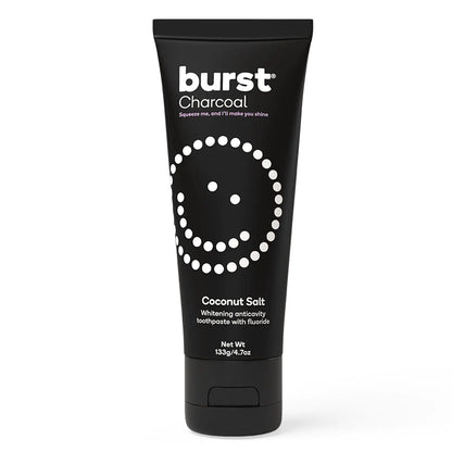 BrushSafe Burst | Whitening Charcoal Toothpaste