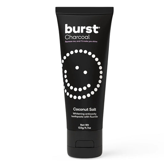 BrushSafe Burst | Whitening Charcoal Toothpaste